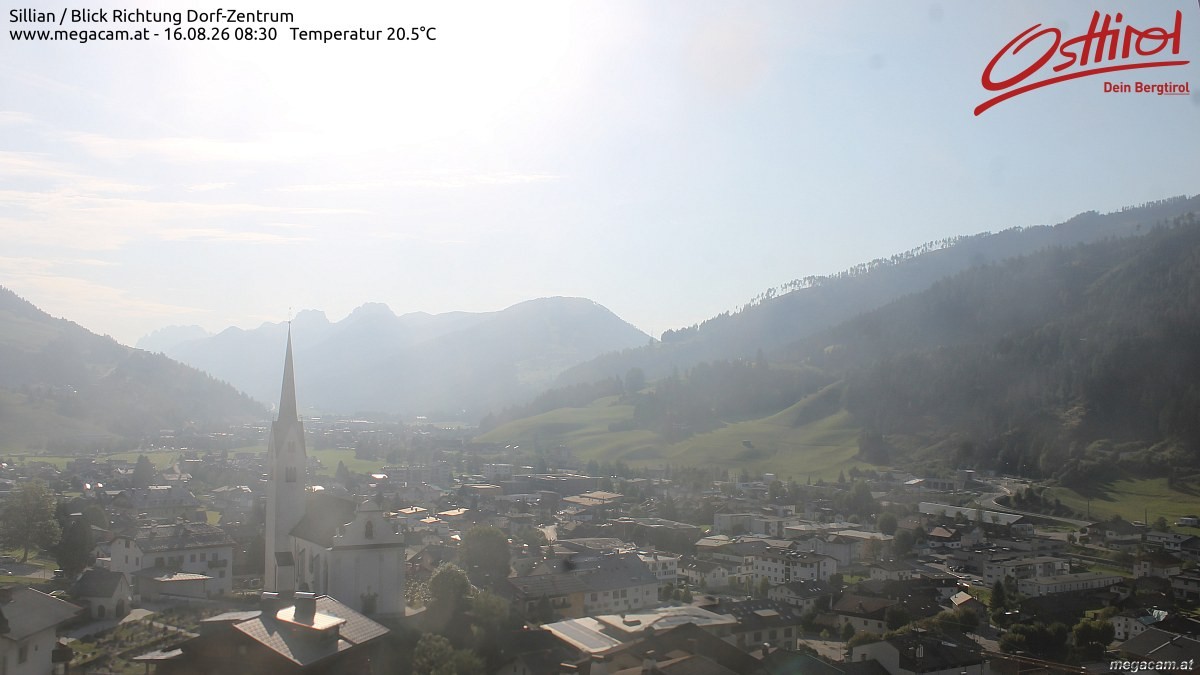 Archived image Webcam Sillian in the Hochpustertal