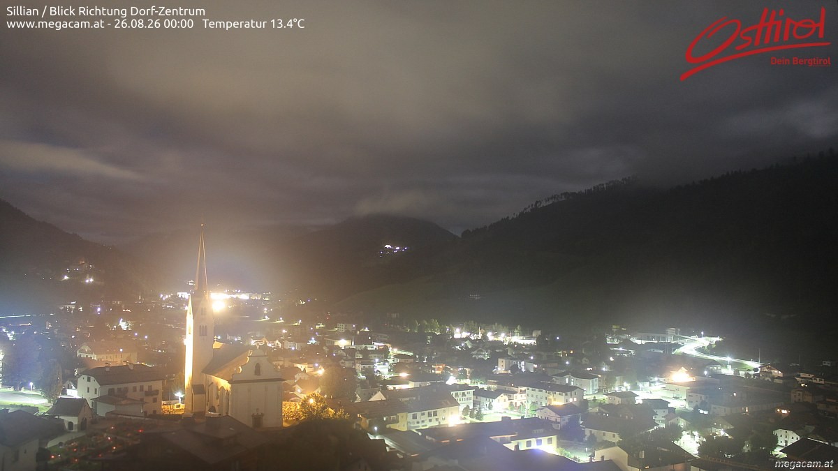 Archived image Webcam Sillian in the Hochpustertal
