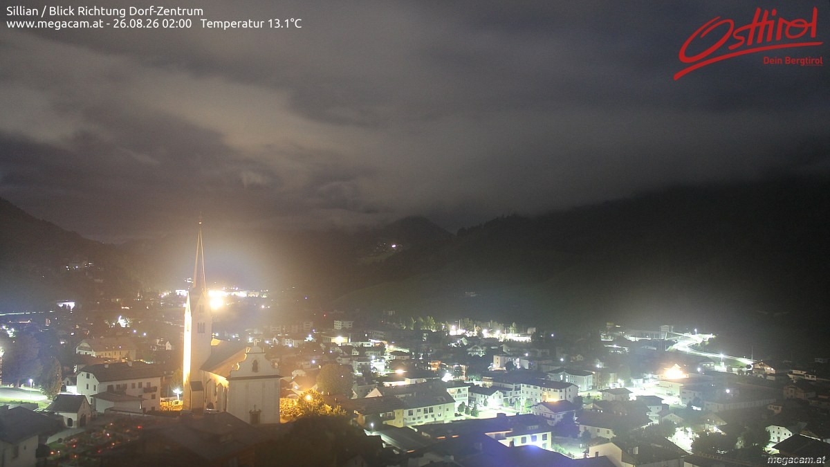 Archived image Webcam Sillian in the Hochpustertal