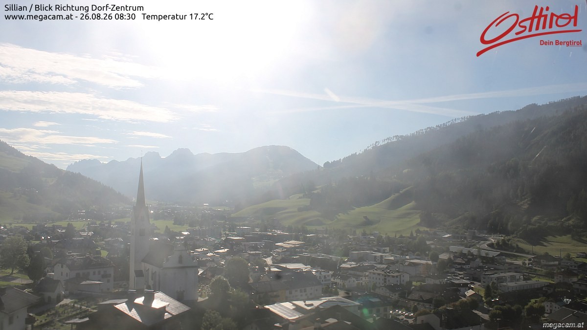 Archived image Webcam Sillian in the Hochpustertal