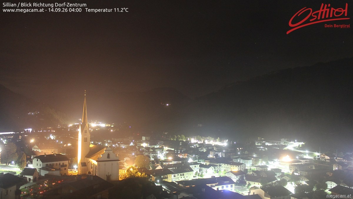 Archived image Webcam Sillian in the Hochpustertal
