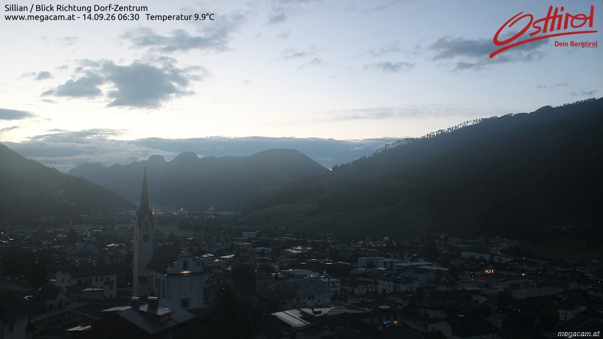 Archived image Webcam Sillian in the Hochpustertal