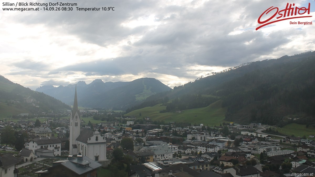 Archived image Webcam Sillian in the Hochpustertal