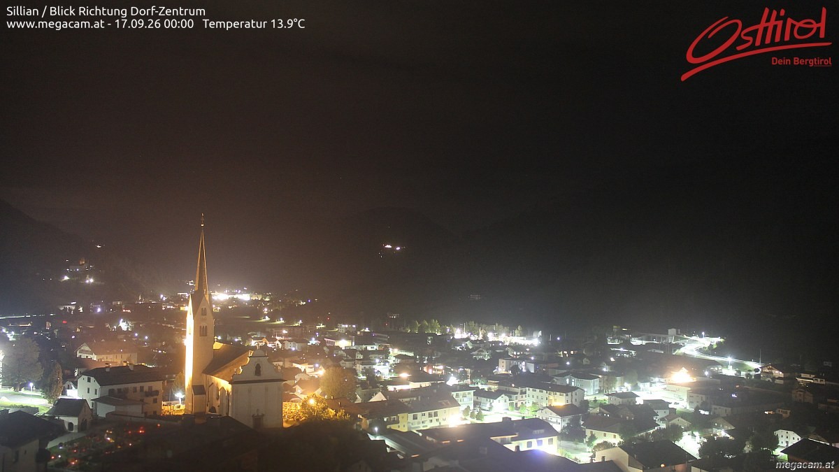 Archived image Webcam Sillian in the Hochpustertal