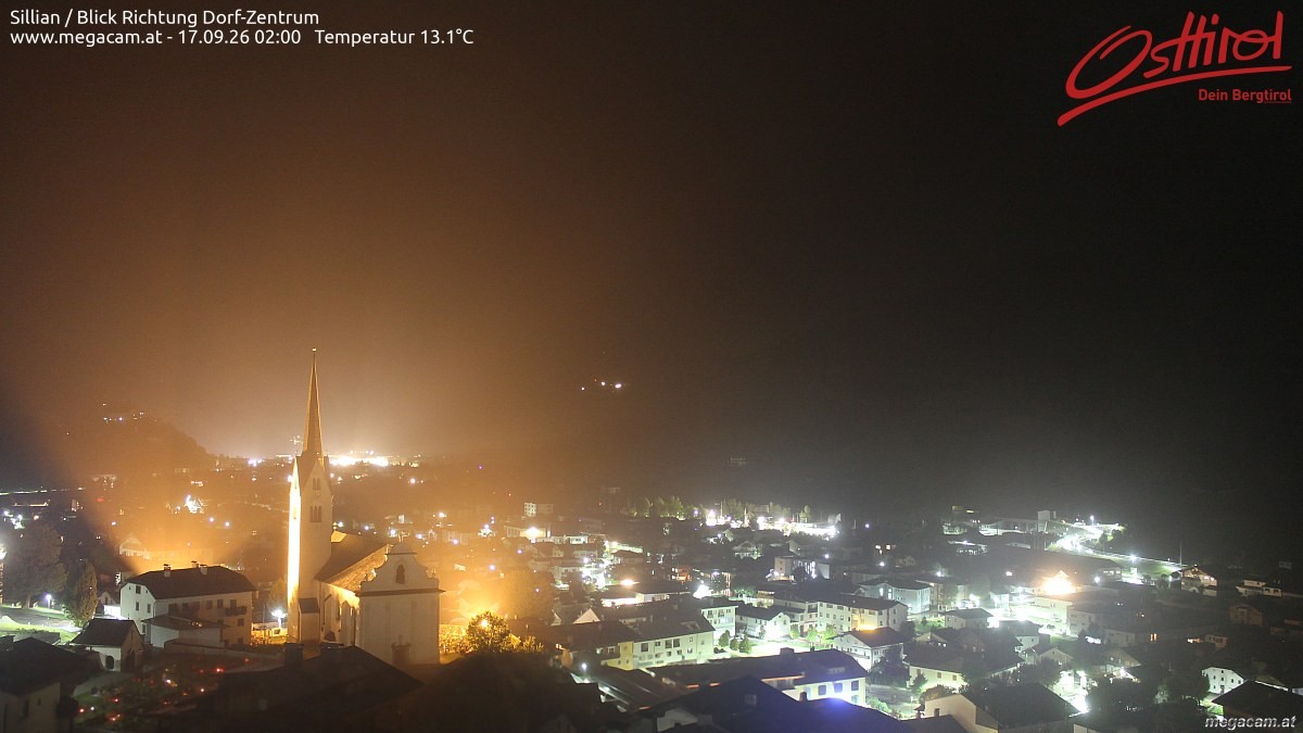 Archived image Webcam Sillian in the Hochpustertal