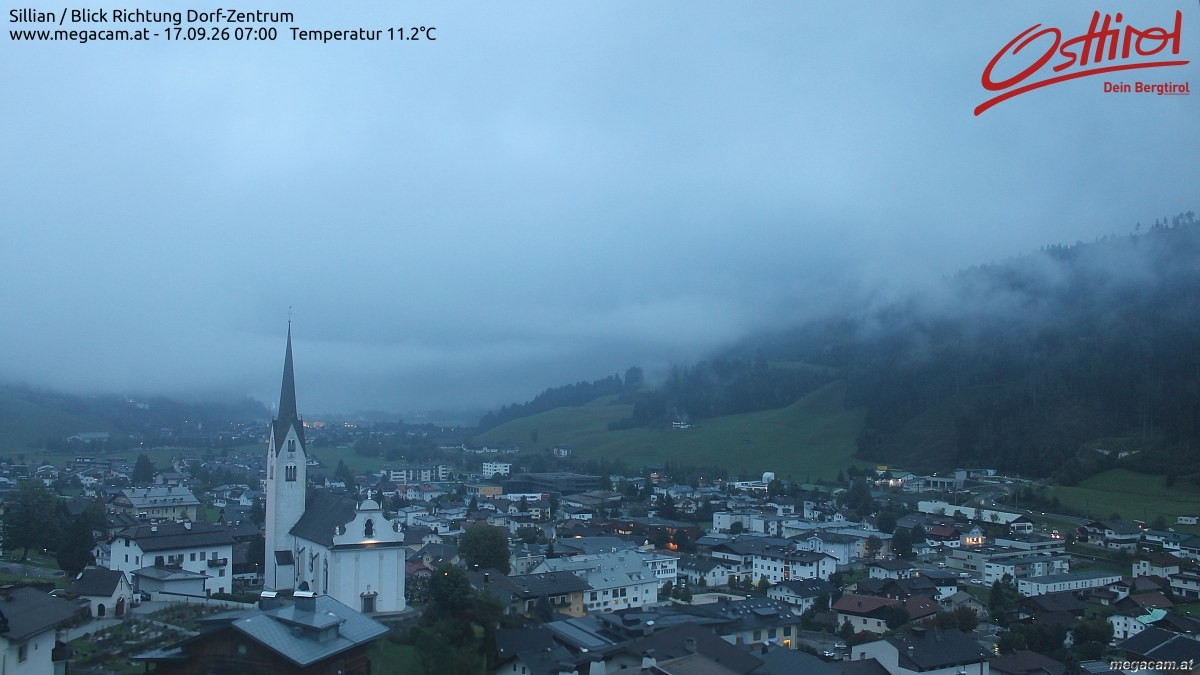 Archived image Webcam Sillian in the Hochpustertal