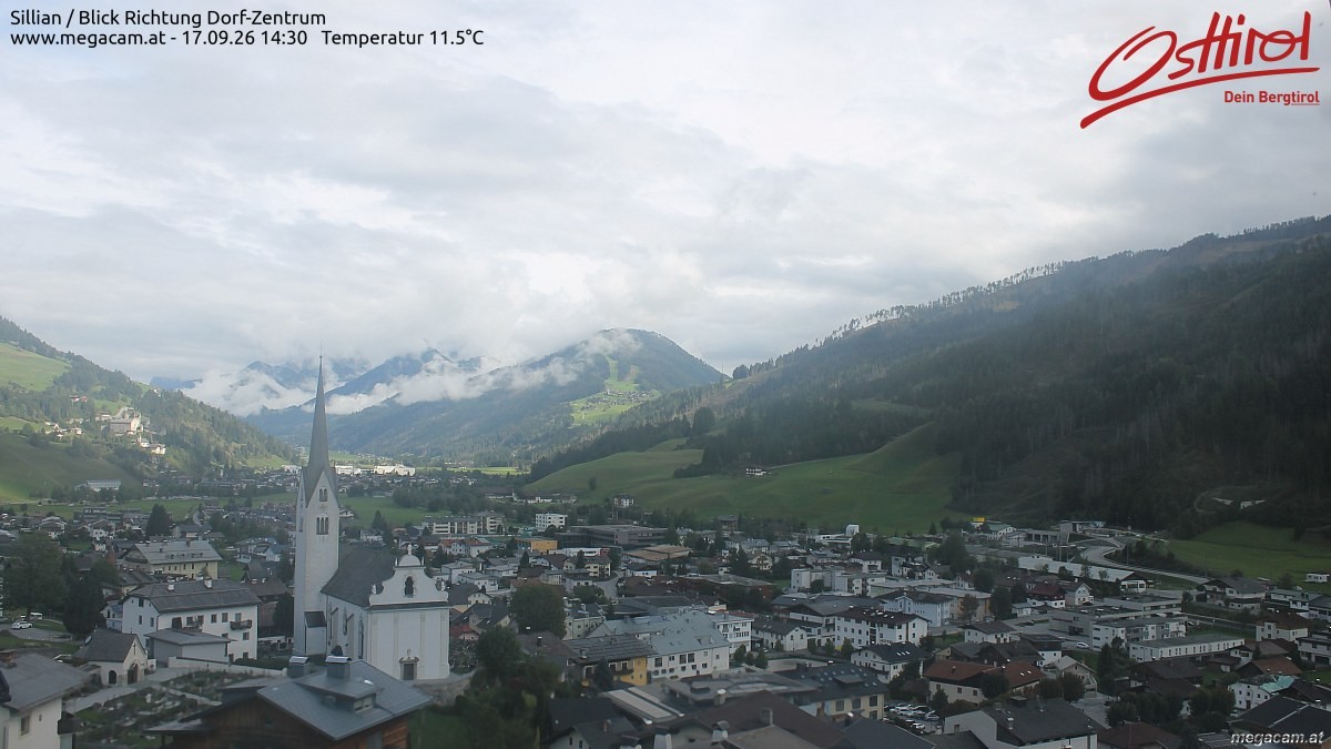 Archived image Webcam Sillian in the Hochpustertal