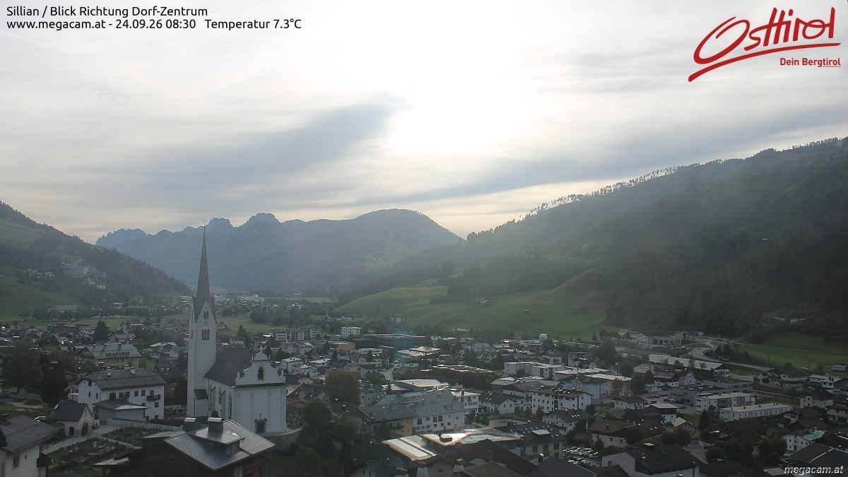 Archived image Webcam Sillian in the Hochpustertal