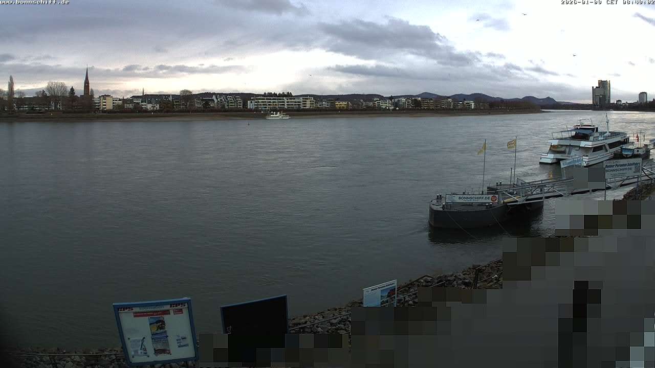 Archiv Foto Webcam Bonn - Brassert Ufer