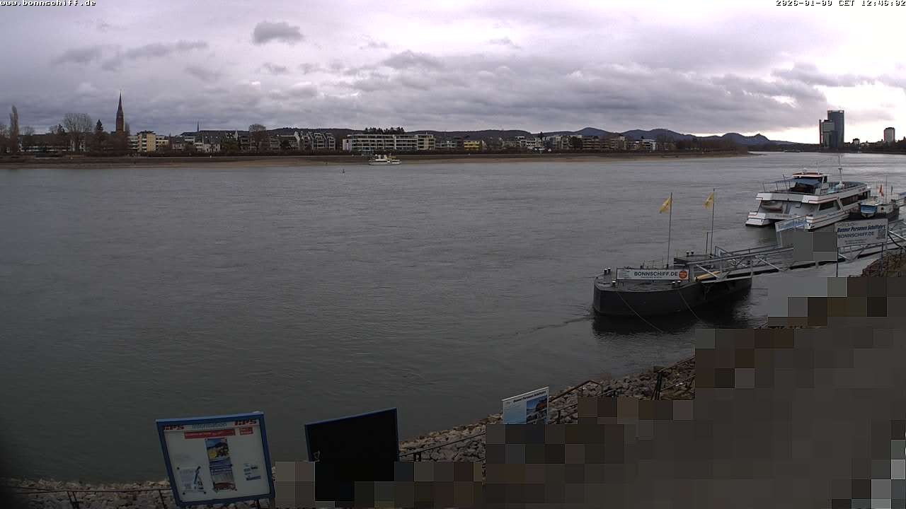 Archiv Foto Webcam Bonn - Brassert Ufer