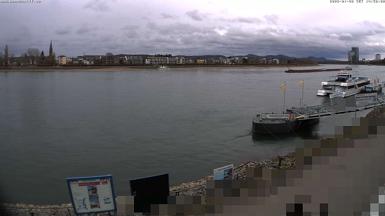 Archiv Foto Webcam Bonn - Brassert Ufer