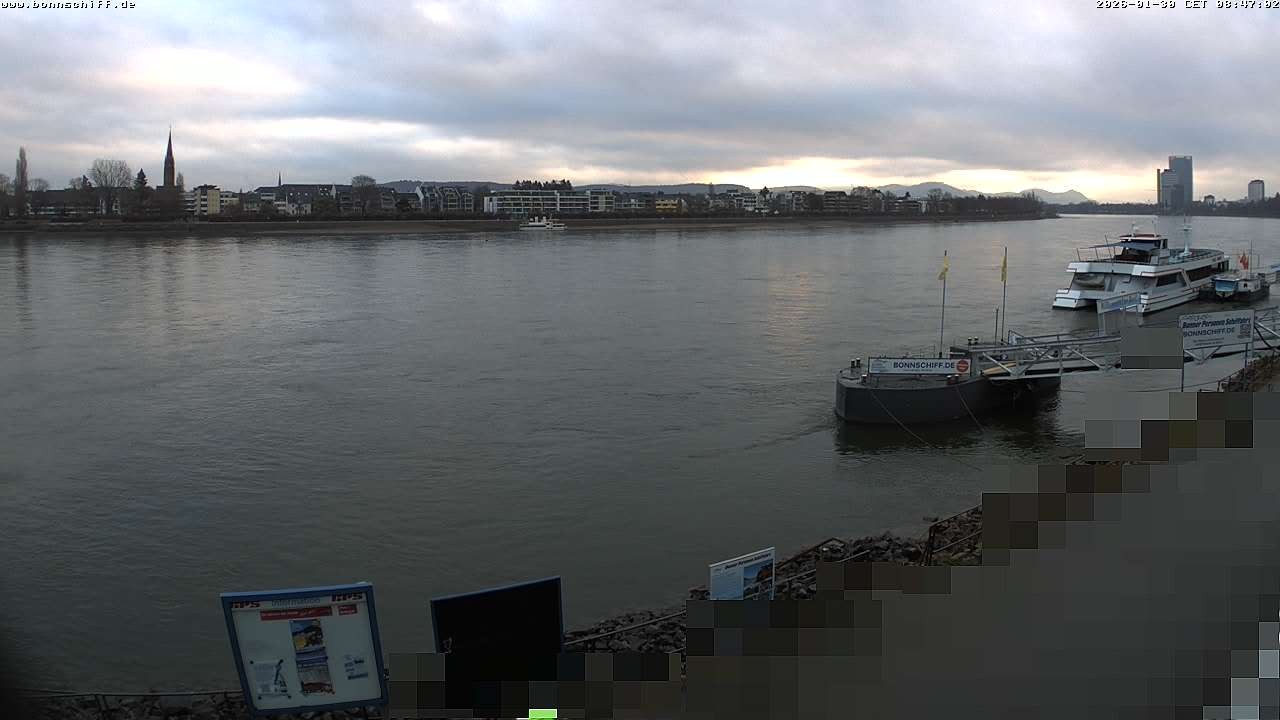 Archiv Foto Webcam Bonn - Brassert Ufer