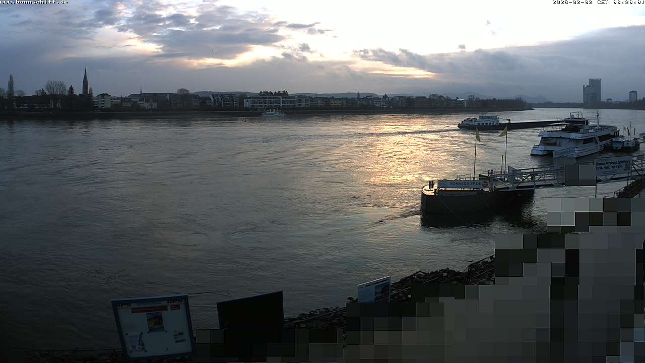 Archiv Foto Webcam Bonn - Brassert Ufer