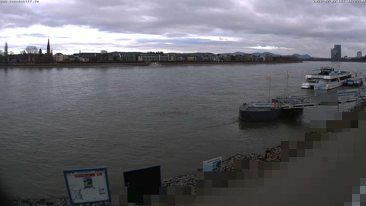 Archiv Foto Webcam Bonn - Brassert Ufer