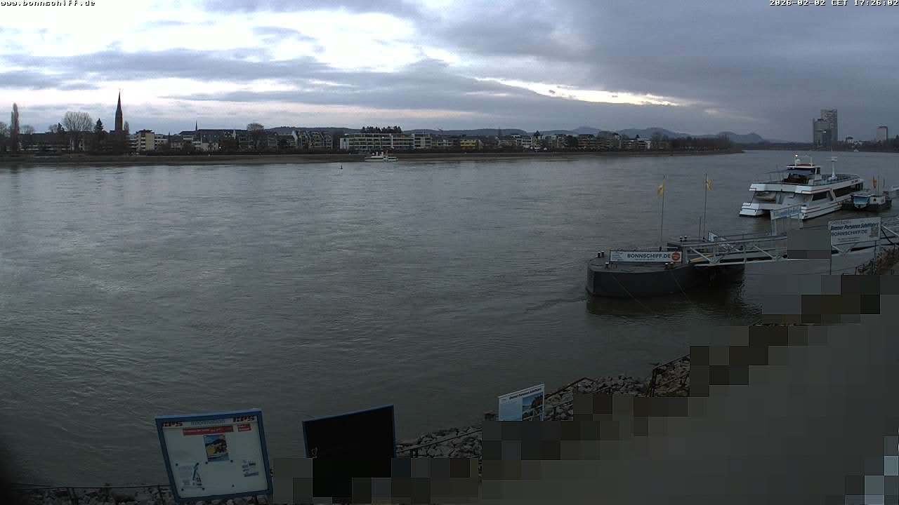 Archiv Foto Webcam Bonn - Brassert Ufer