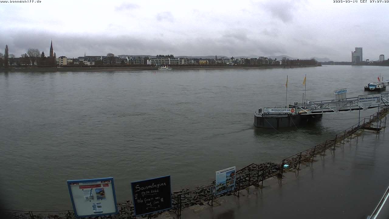 Archiv Foto Webcam Bonn - Brassert Ufer