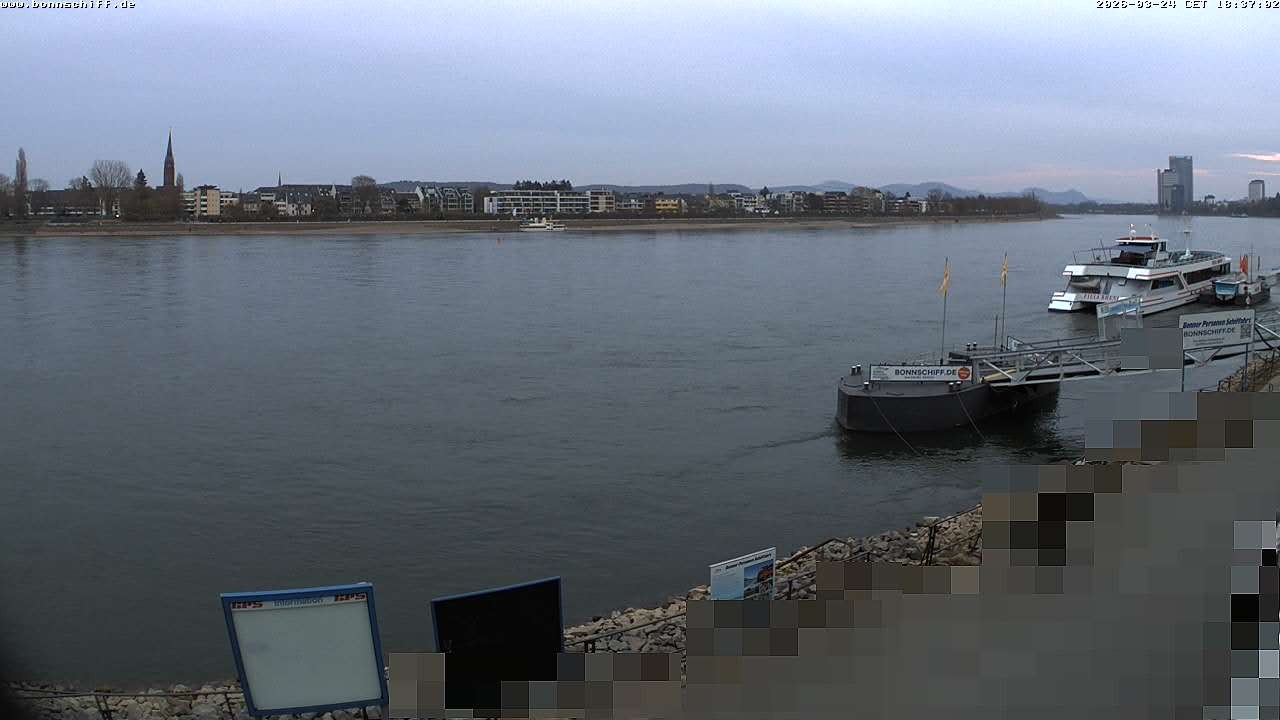 Archiv Foto Webcam Bonn - Brassert Ufer