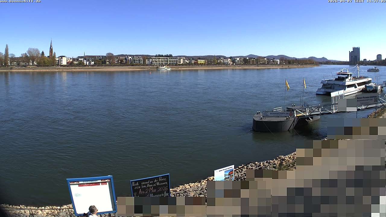 Archiv Foto Webcam Bonn - Brassert Ufer