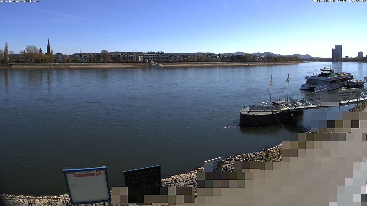 Archiv Foto Webcam Bonn - Brassert Ufer