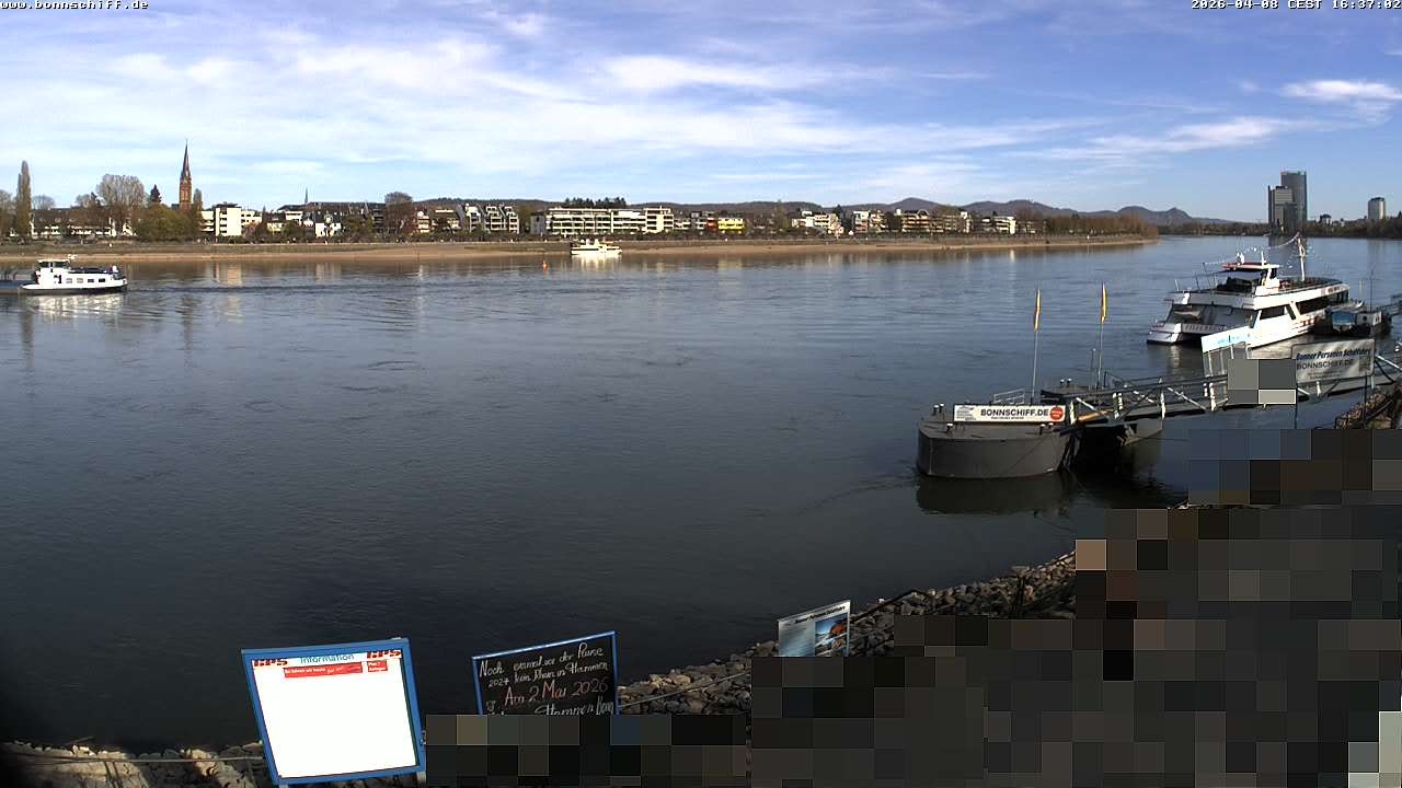 Archiv Foto Webcam Bonn - Brassert Ufer