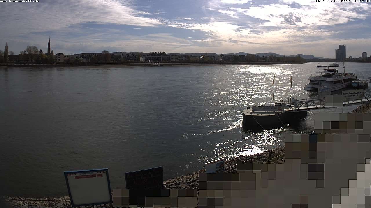 Archiv Foto Webcam Bonn - Brassert Ufer
