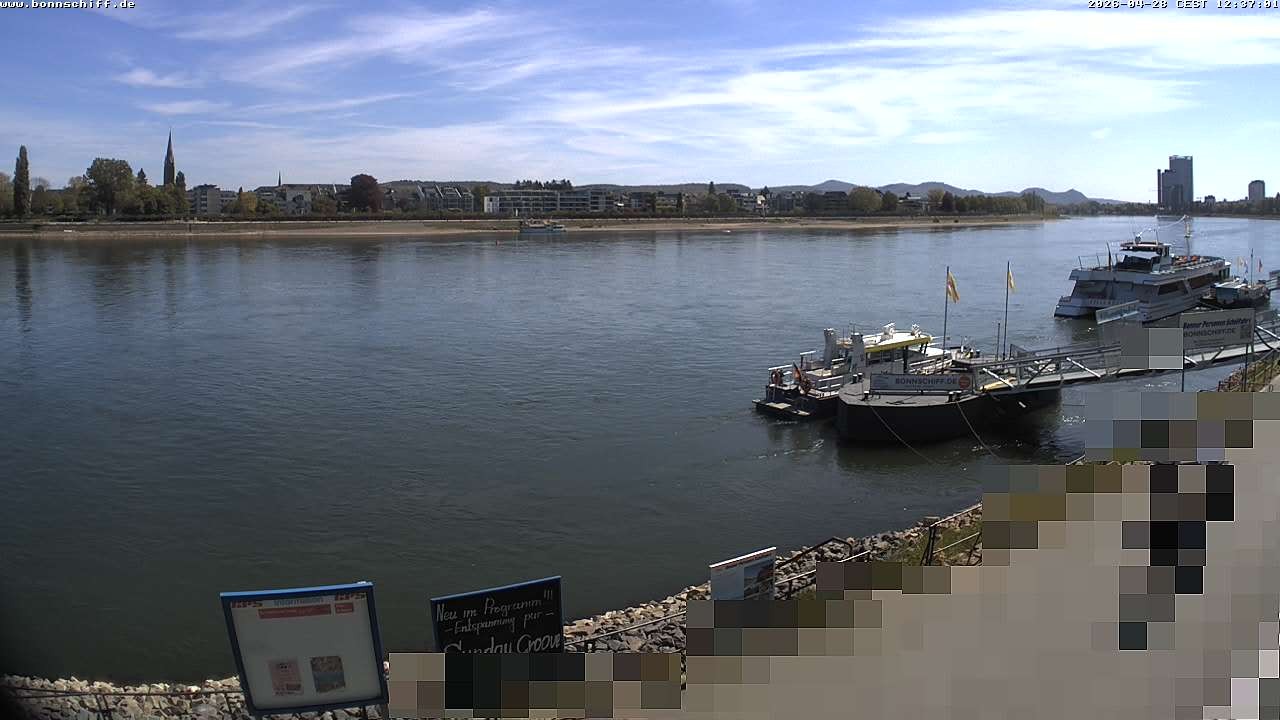 Archiv Foto Webcam Bonn - Brassert Ufer
