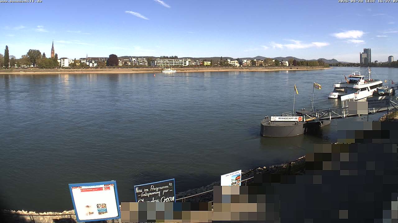 Archiv Foto Webcam Bonn - Brassert Ufer