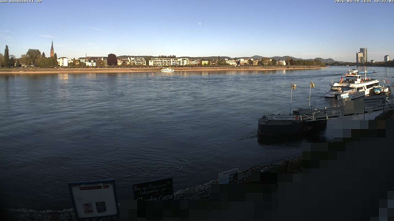 Archiv Foto Webcam Bonn - Brassert Ufer