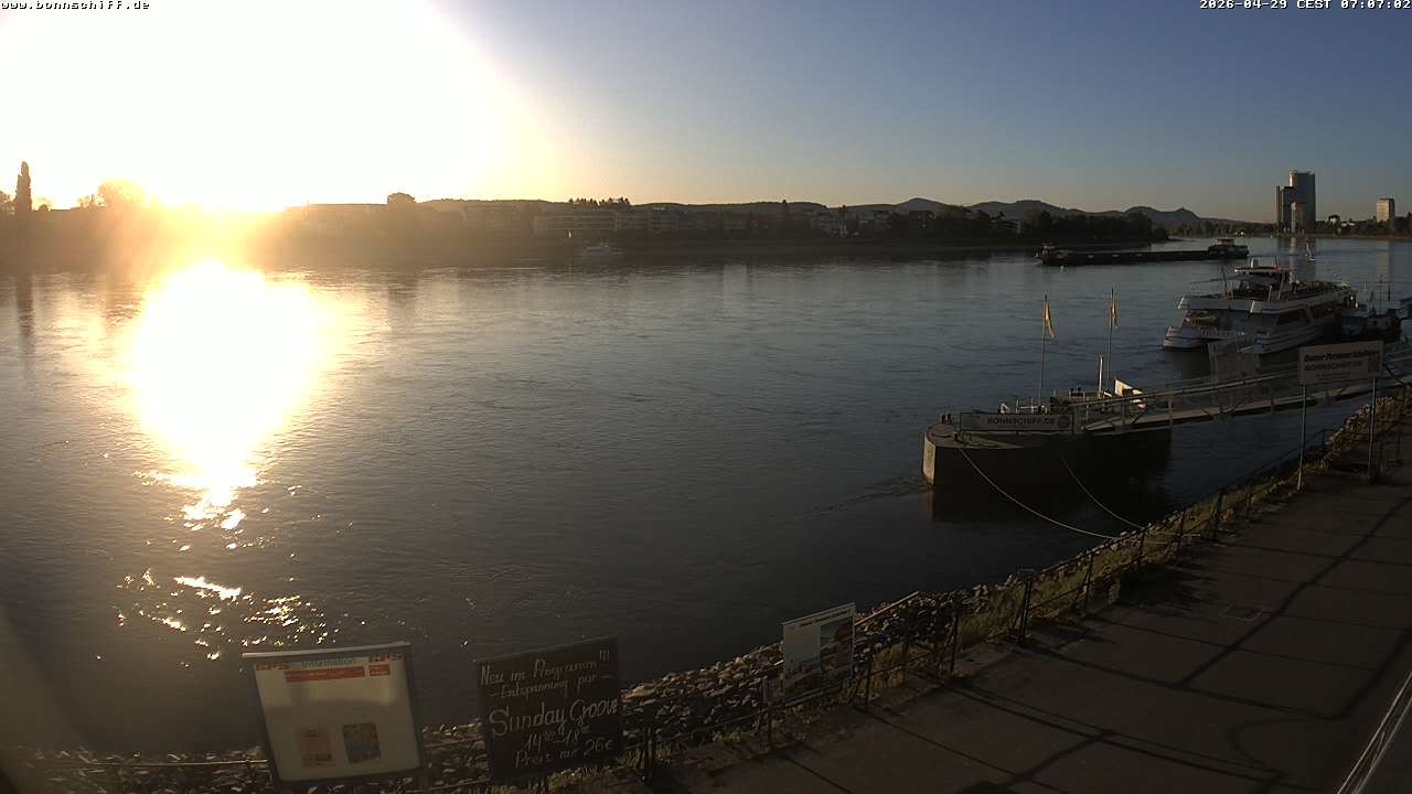 Archiv Foto Webcam Bonn - Brassert Ufer