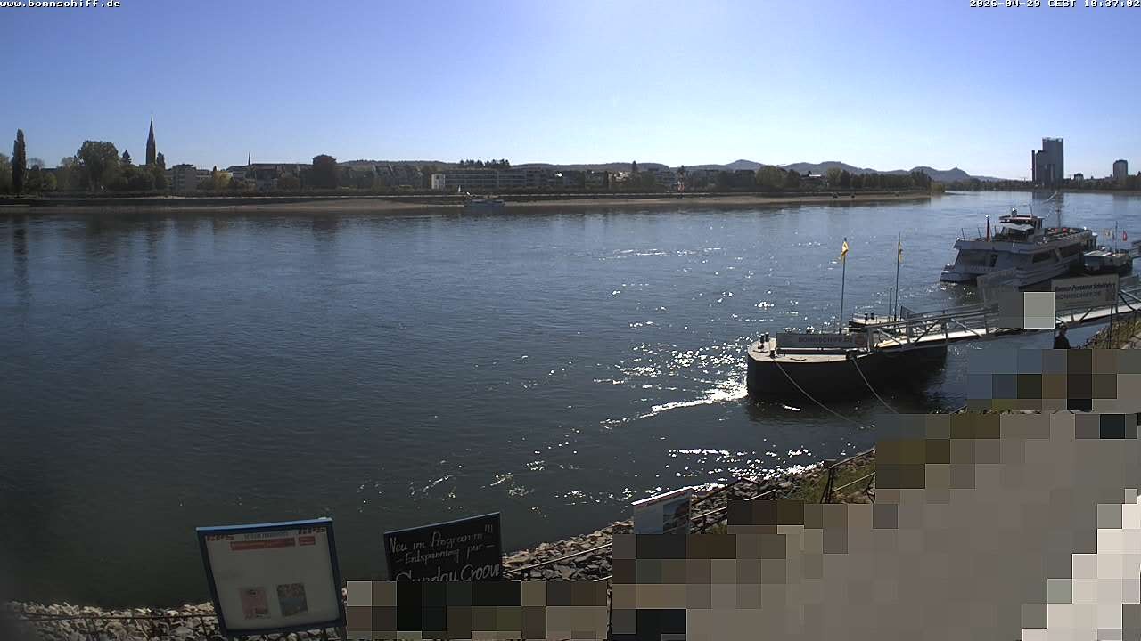 Archiv Foto Webcam Bonn - Brassert Ufer