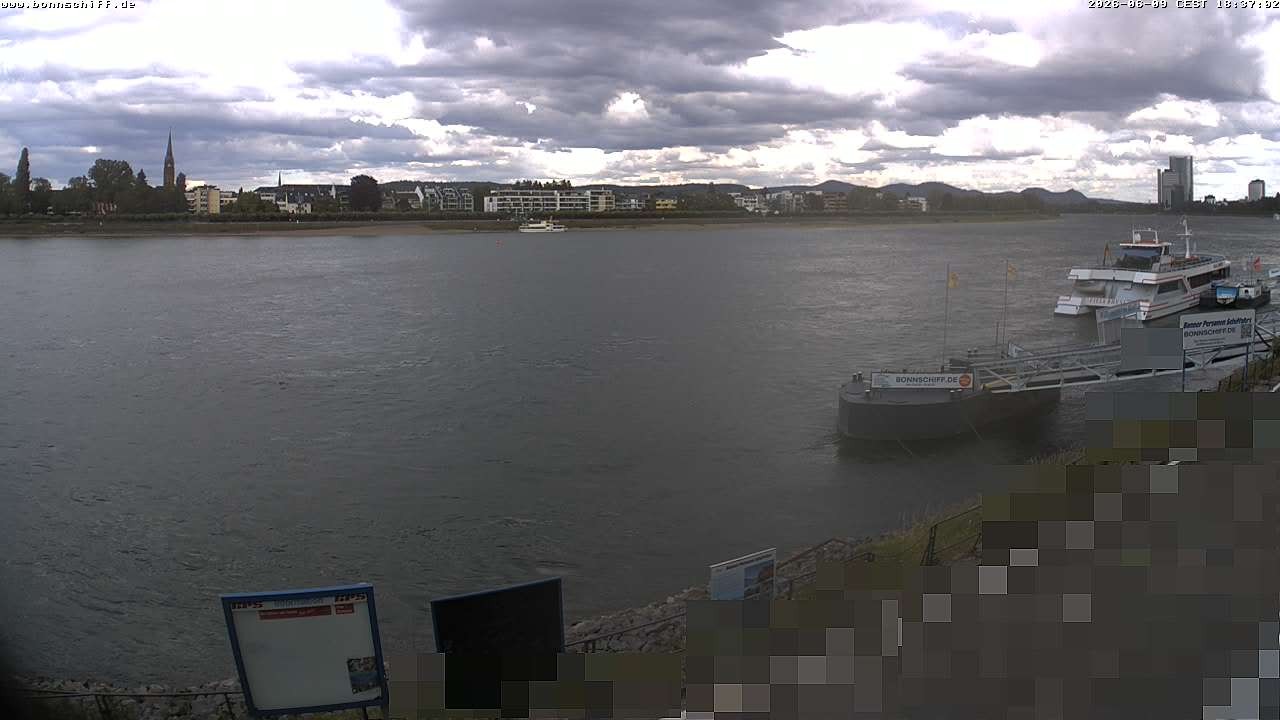 Archiv Foto Webcam Bonn - Brassert Ufer