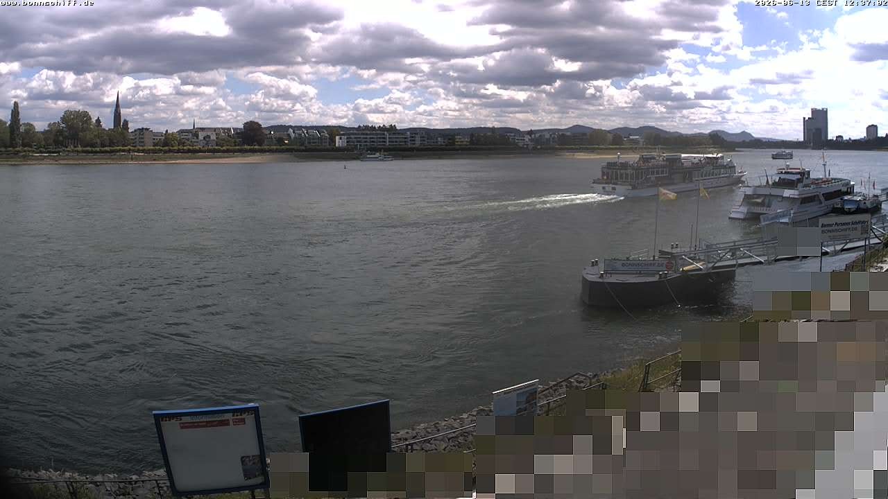 Archiv Foto Webcam Bonn - Brassert Ufer