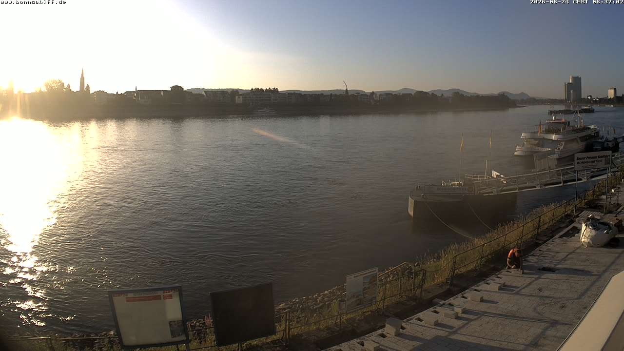 Archiv Foto Webcam Bonn - Brassert Ufer