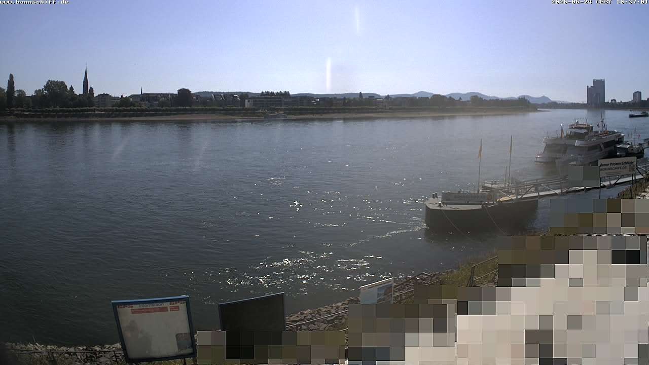 Archiv Foto Webcam Bonn - Brassert Ufer