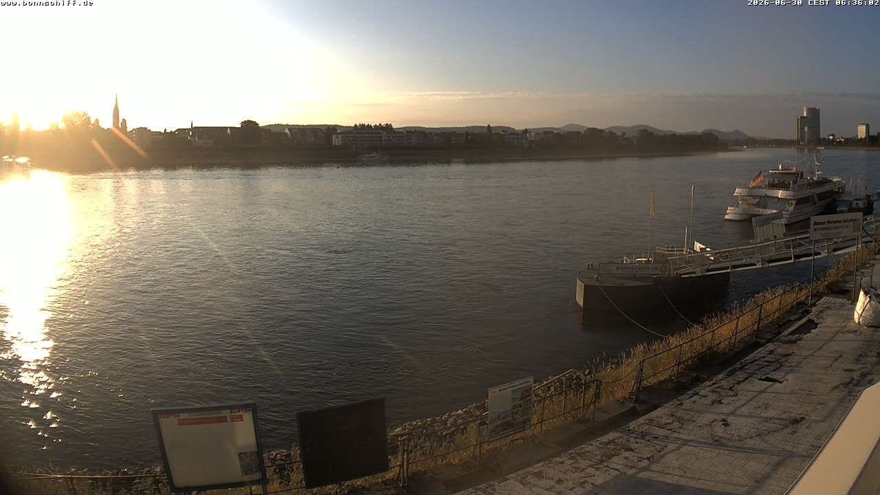 Archiv Foto Webcam Bonn - Brassert Ufer