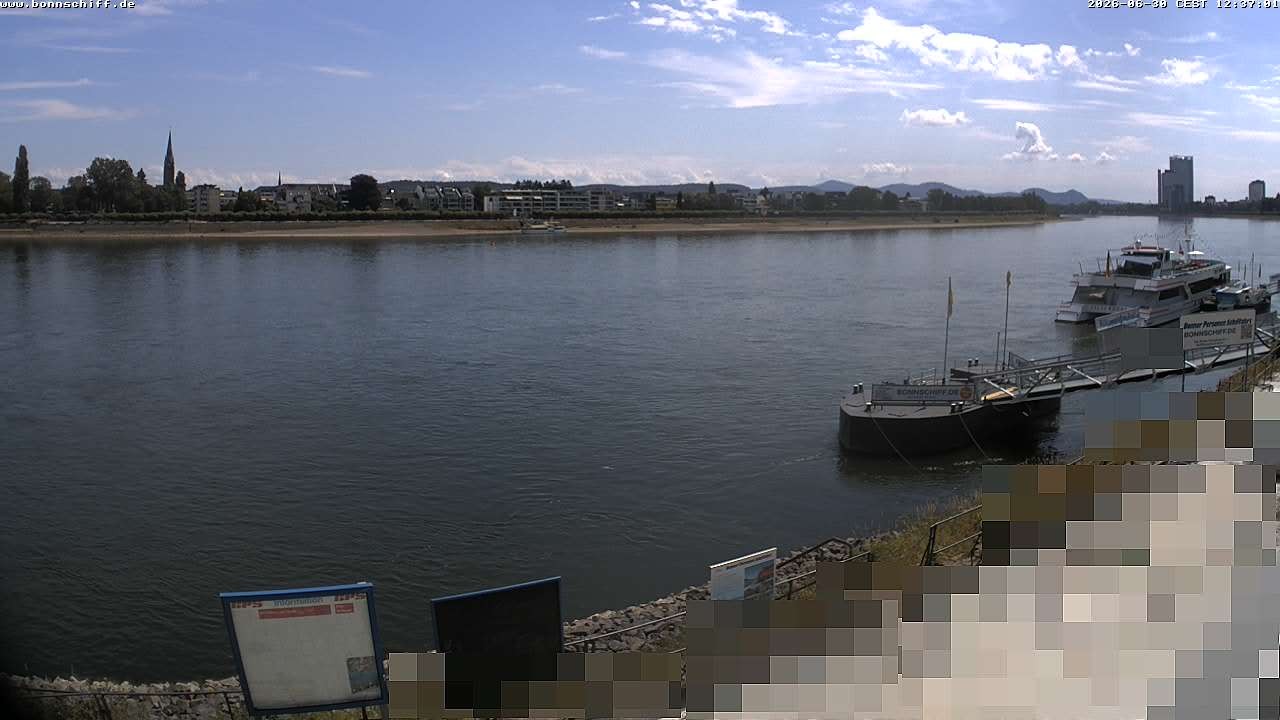 Archiv Foto Webcam Bonn - Brassert Ufer