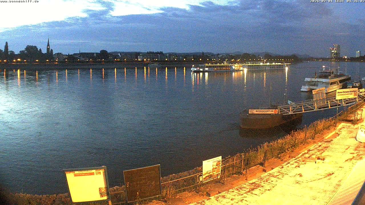 Archiv Foto Webcam Bonn - Brassert Ufer