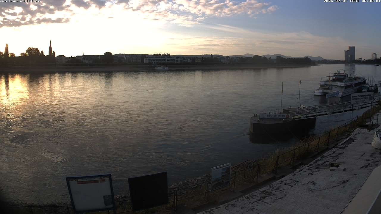 Archiv Foto Webcam Bonn - Brassert Ufer