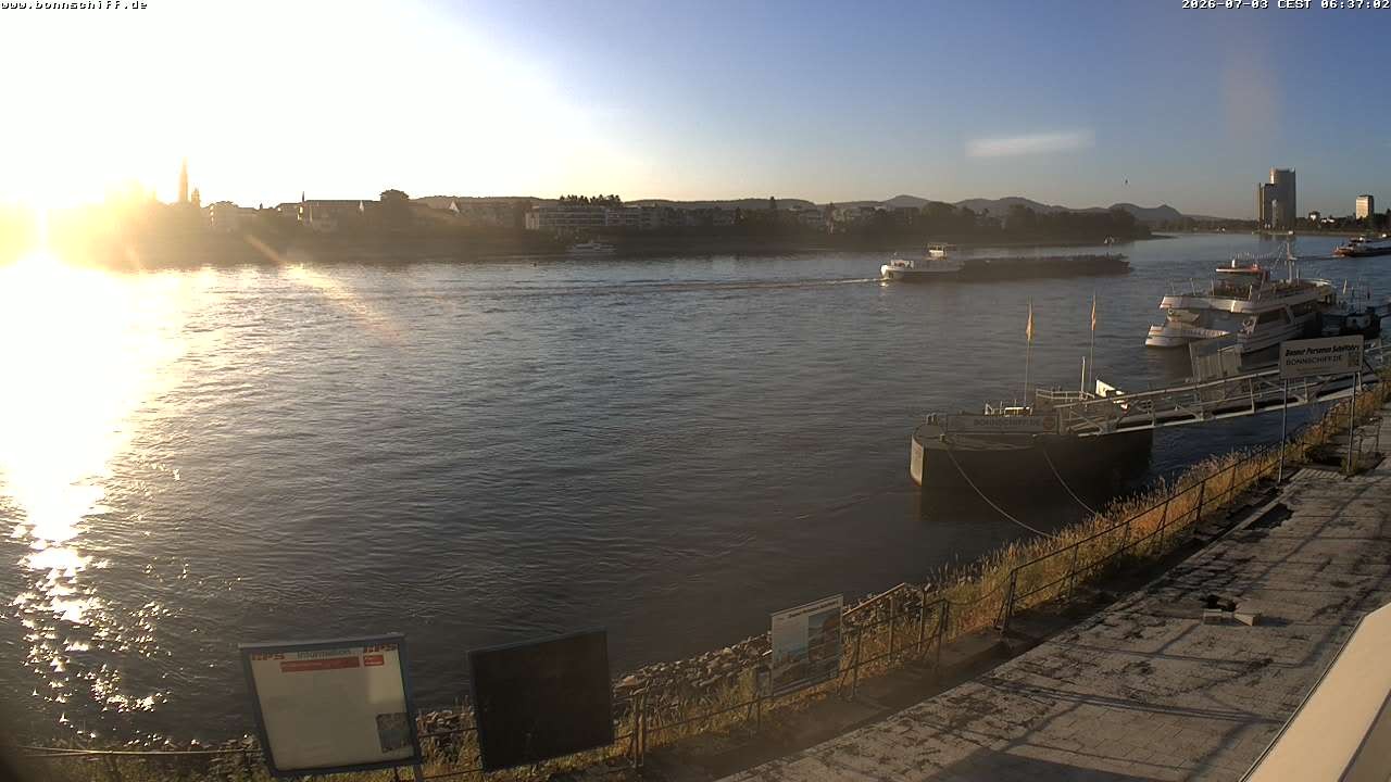 Archiv Foto Webcam Bonn - Brassert Ufer