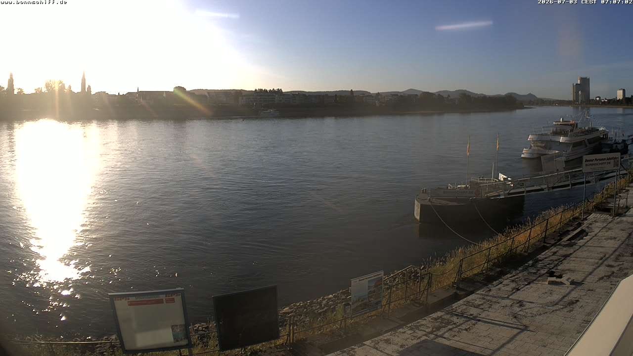 Archiv Foto Webcam Bonn - Brassert Ufer