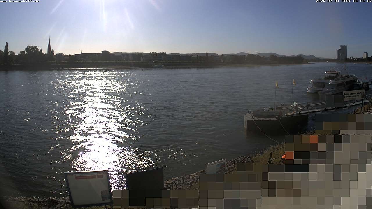 Archiv Foto Webcam Bonn - Brassert Ufer