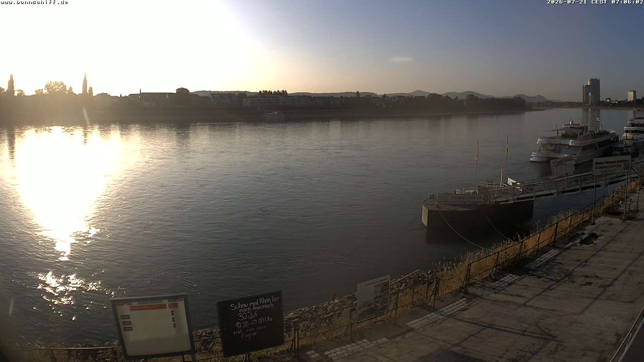 Archiv Foto Webcam Bonn - Brassert Ufer