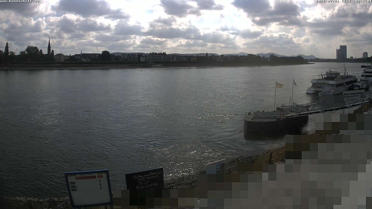 Archiv Foto Webcam Bonn - Brassert Ufer