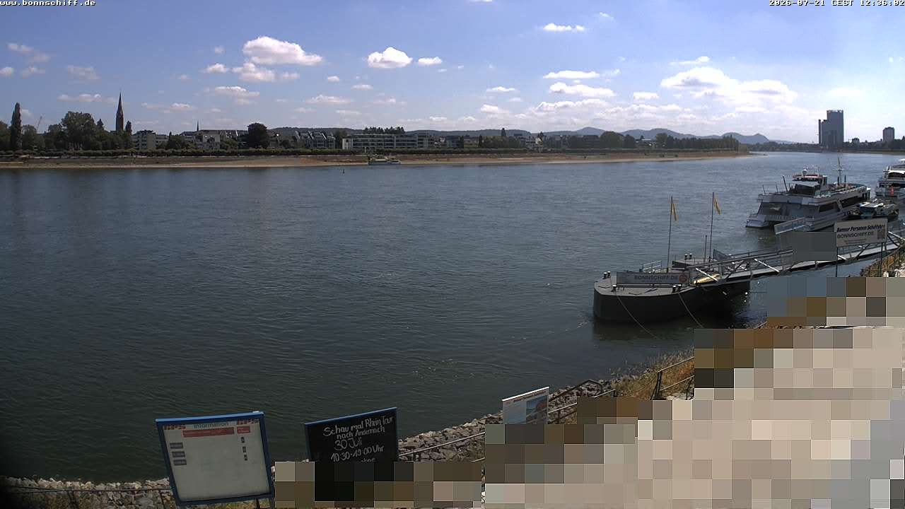 Archiv Foto Webcam Bonn - Brassert Ufer