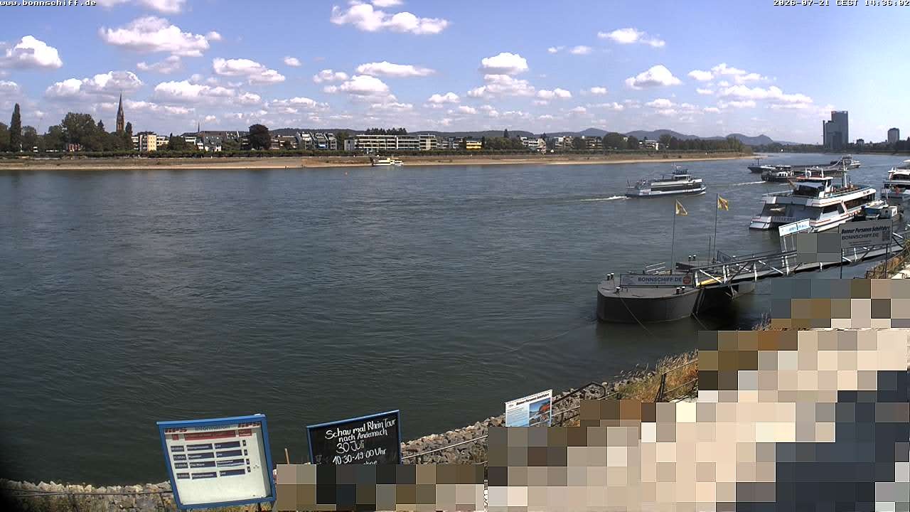 Archiv Foto Webcam Bonn - Brassert Ufer