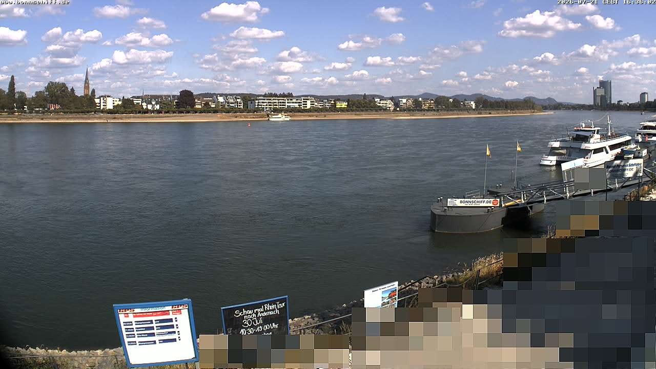 Archiv Foto Webcam Bonn - Brassert Ufer