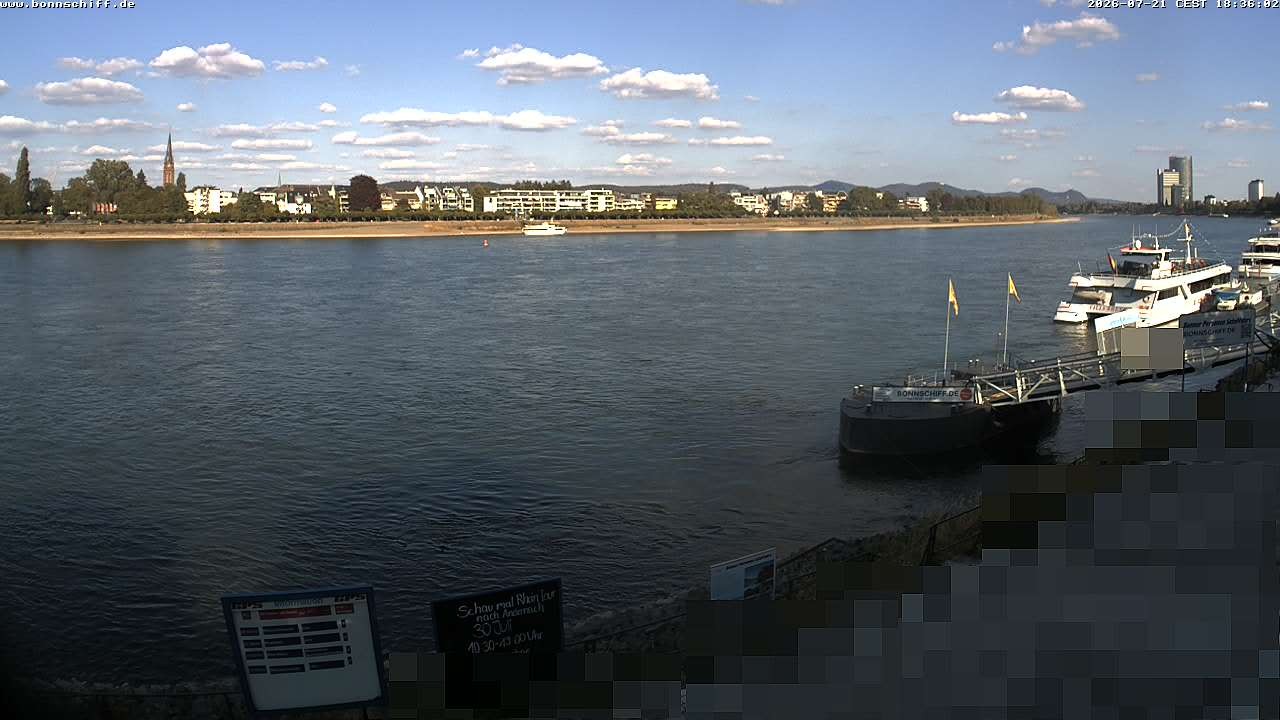 Archiv Foto Webcam Bonn - Brassert Ufer