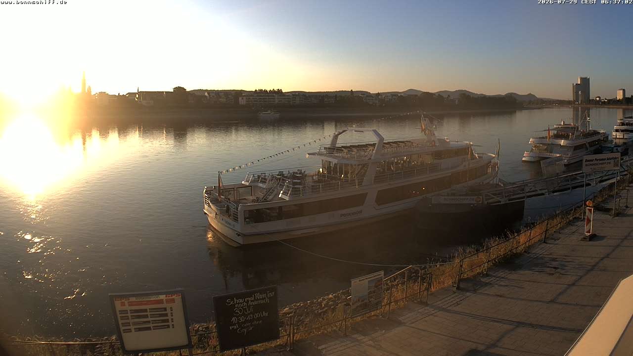Archiv Foto Webcam Bonn - Brassert Ufer