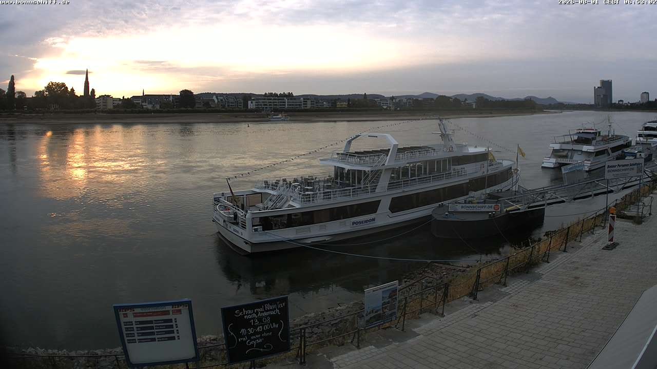 Archiv Foto Webcam Bonn - Brassert Ufer