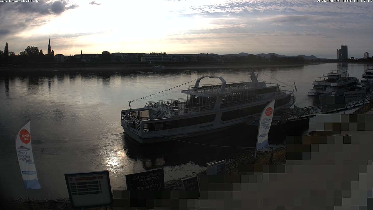 Archiv Foto Webcam Bonn - Brassert Ufer